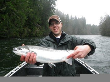Graham of Vancouver had a great trip on the Stamp River this past weekend.  Best fishing was in the lower Stamp.